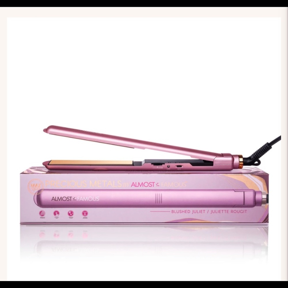 Almost Famous Precious Metals Max Length Straightener- New In Box